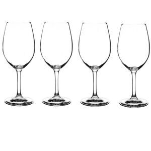 Spiegelau 4028035 Festival 15.5 oz. Bordeaux Wine Glasses Set of 4 Crystal NWT